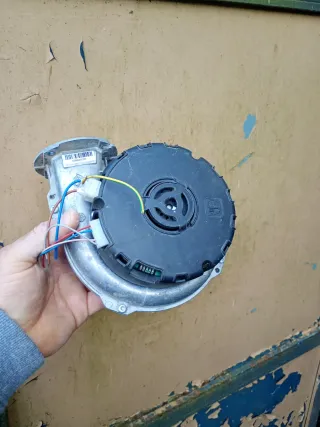 Turbina aire calentador caldera