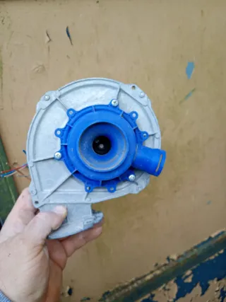 Turbina aire calentador caldera