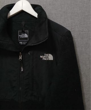 the north face pile zip denali woman size S black