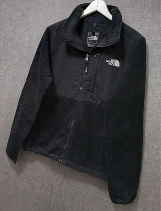 the north face pile zip denali woman size S black