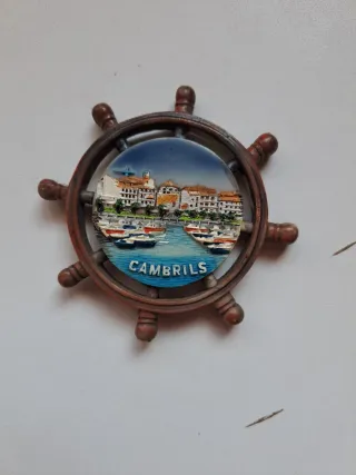 Imán Nevera Timón Barco Cambrils