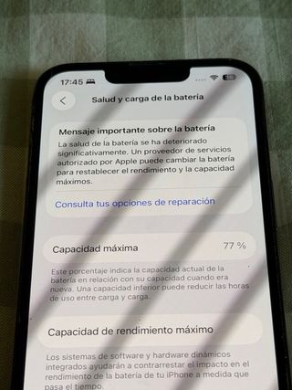 iPhone 13 Pro 128GB - Batería 77%