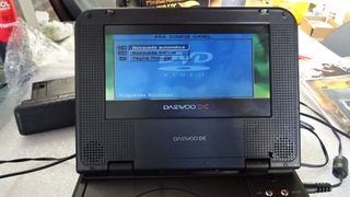 DVD portátil Daewoo para coche – con batería, TV