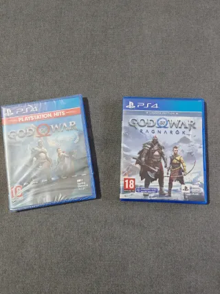 God of War y God of War Ragnarok PS4-PS5
