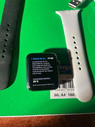 Apple Watch S3 Nike 42mm + 2 correas + cargador