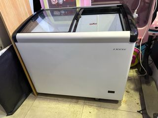 Arcón Congelador Puertas Cristal