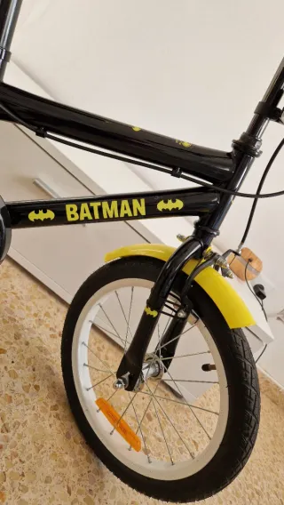 Bicicleta Infantil Batman 16