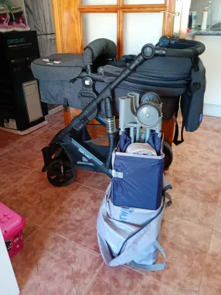 Carrito Kikkaboo Beloved + Parque de regalo