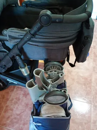 Carrito Kikkaboo Beloved + Parque de regalo