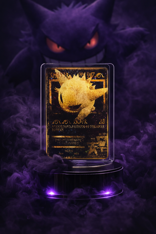 Carta Gengar Metálica Estilo Ancient