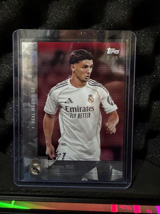 Carta Topps Brahim Díaz 2/5 Real Madrid CF