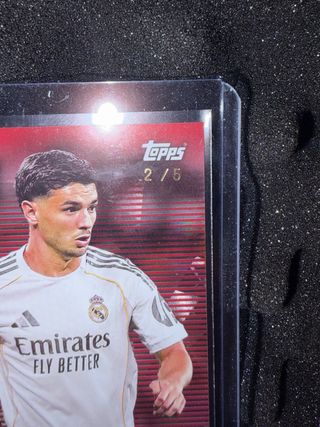 Carta Topps Brahim Díaz 2/5 Real Madrid CF