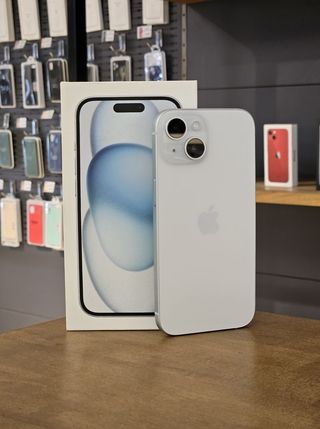 IPHONE 15 128GB AZUL BATERIA 100%