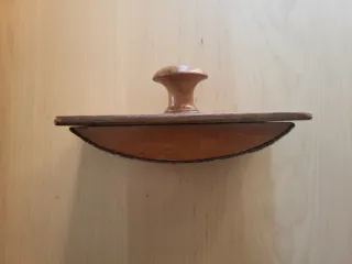 Antiguo secante para tinta de madera