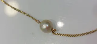 Gargantilla Oro 18k y Perlas