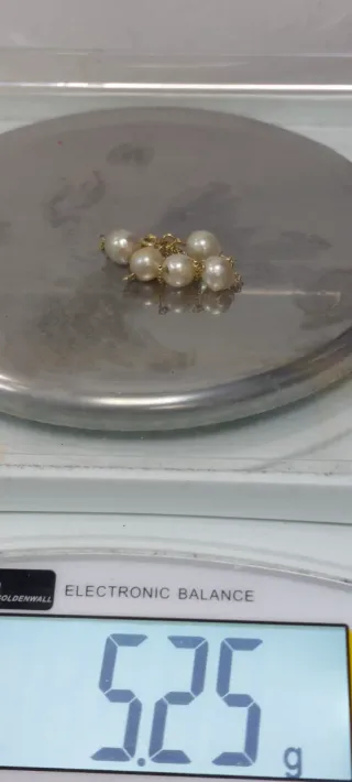 Gargantilla Oro 18k y Perlas