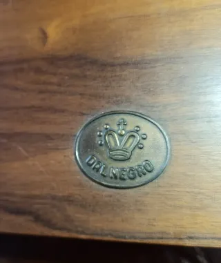 Set Gioco Vintage Dal Negro Cofanetto Legno