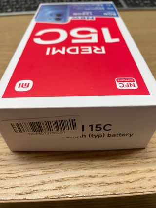 Xiaomi Redmi 15C 128GB Negro