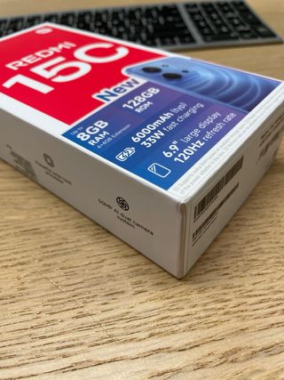 Xiaomi Redmi 15C 128GB Negro