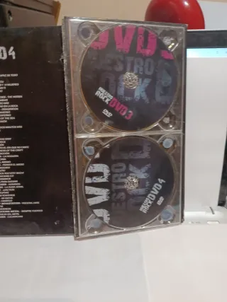 4 DVD libro Nuestro Rock 2014 Rock Estatal