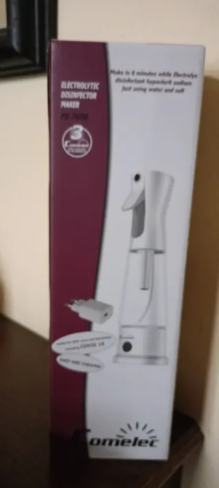 Generador Pulverizador Hipoclorito de Sodio