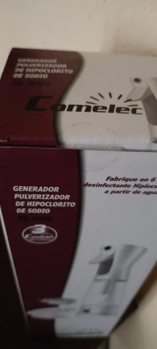 Generador Pulverizador Hipoclorito de Sodio
