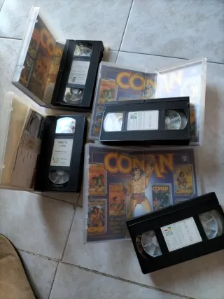 Lote 6 Cintas VHS Conan (Español)
