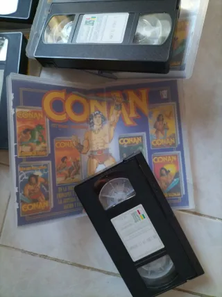Lote 6 Cintas VHS Conan (Español)