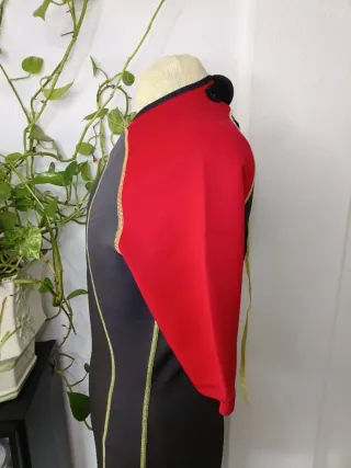 Traje Neopreno Corto Tribord M Rojo/Negro