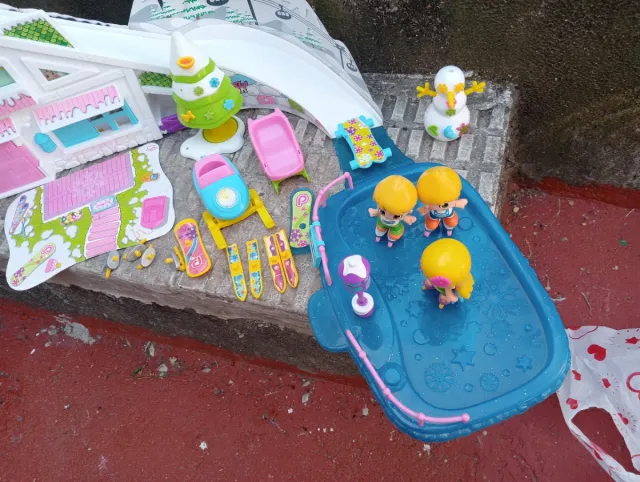 Casa Nieve Pin y Pon