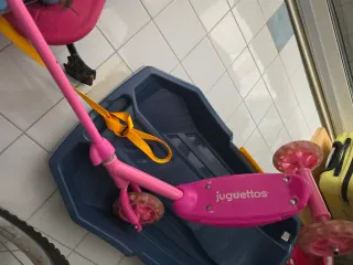 Bicicleta infantil de 3 a 5 años ,  rosa . Patinet
