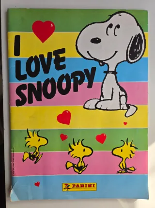 Album COMPLETO I Love Snoopy PANINI