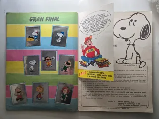 Album COMPLETO I Love Snoopy PANINI