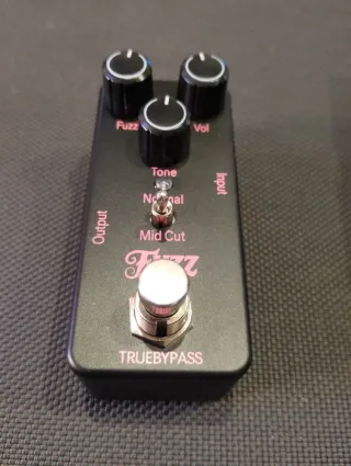 Pedal Fuzz Guitar Effects Negro
