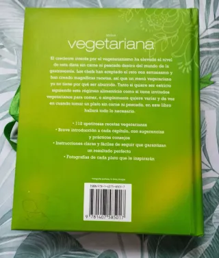 LIBRO COCINA VEGETARIANA