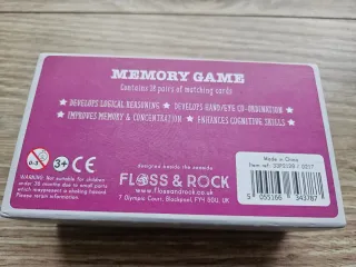Juego de memoria Floss & Rock