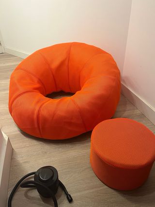 Puff Naranja Ikea