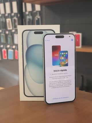 IPHONE 15 PLUS 256GB AZUL BATERIA 100%