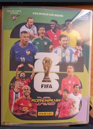 Colección Cromos Adrenalyn XL Mundial 2026