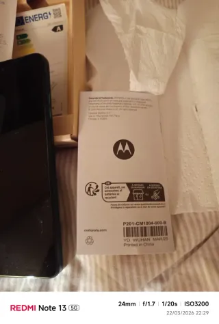 Smartphone motorola XT2523-3 MOTO G⁰⁵