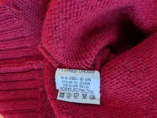 Jersey Antonio Pernas Rojo Talla 40