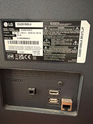 Smart TV LG 55 Negro