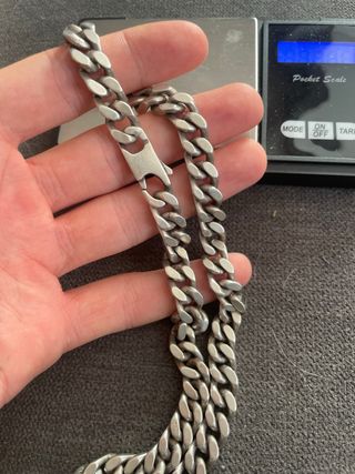 Cadena de plata 127g