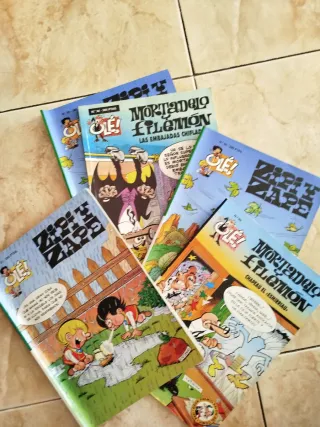 Lote comics Zipi y Zape, Mortadelo..