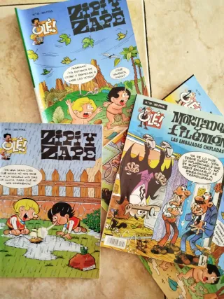 Lote comics Zipi y Zape, Mortadelo..