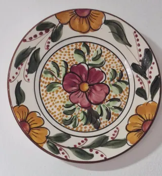Platos decorativos con paisaje