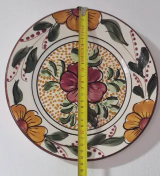 Platos decorativos con paisaje