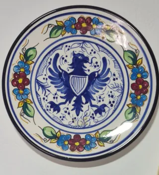 Platos decorativos con paisaje