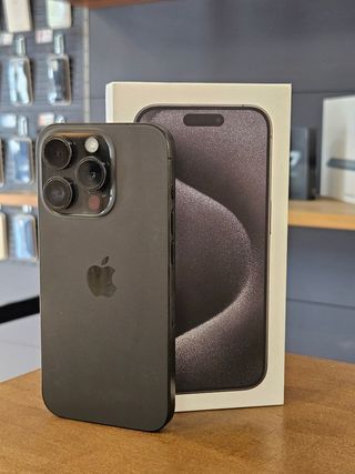 IPHONE 15 PRO 128GB NEGRO BATE. 100%