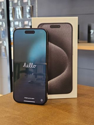 IPHONE 15 PRO 128GB NEGRO BATE. 100%